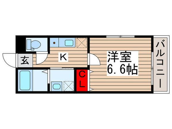 リエーヴルＡ棟の物件間取画像